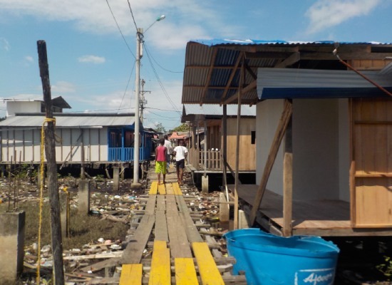 Viviendas de Tumaco